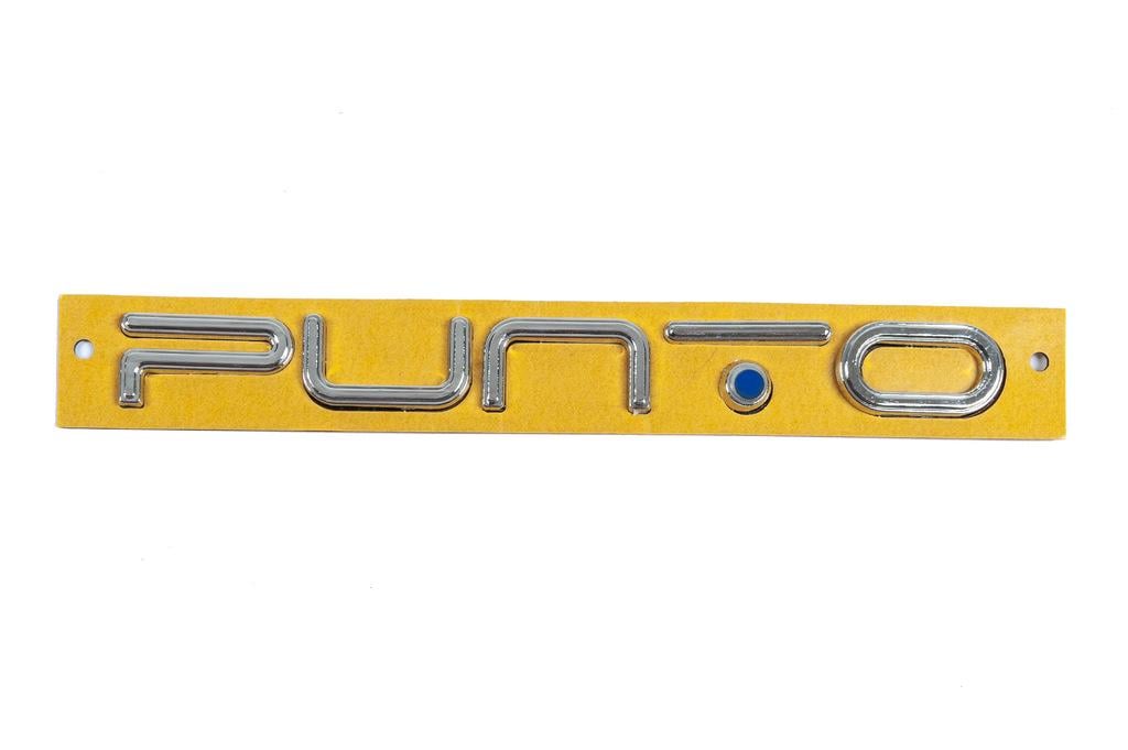 Надпись Punto для EVO Davs Auto для Fiat Punto Grande/EVO 2006-2018 гг. abs-пластик Хром