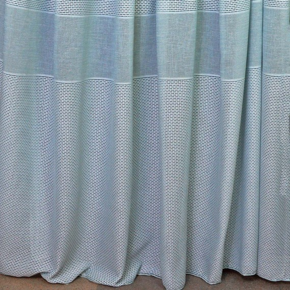 Тюль рогожка IDEIA Марием V-09 2,9 м однотонный Ментоловый (2200004163093)