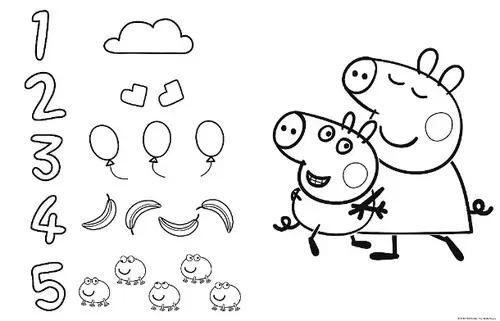 Пазли-розмальовка Trefl Super Giant Час Веселе порося 3в1 дитячі розвивальні 15 елементів (42003) - фото 2 Пазли-розмальовка Trefl Super Giant Час Веселе порося 3в1 дитячі розвивальні 15 елементів (42003) - фото 2