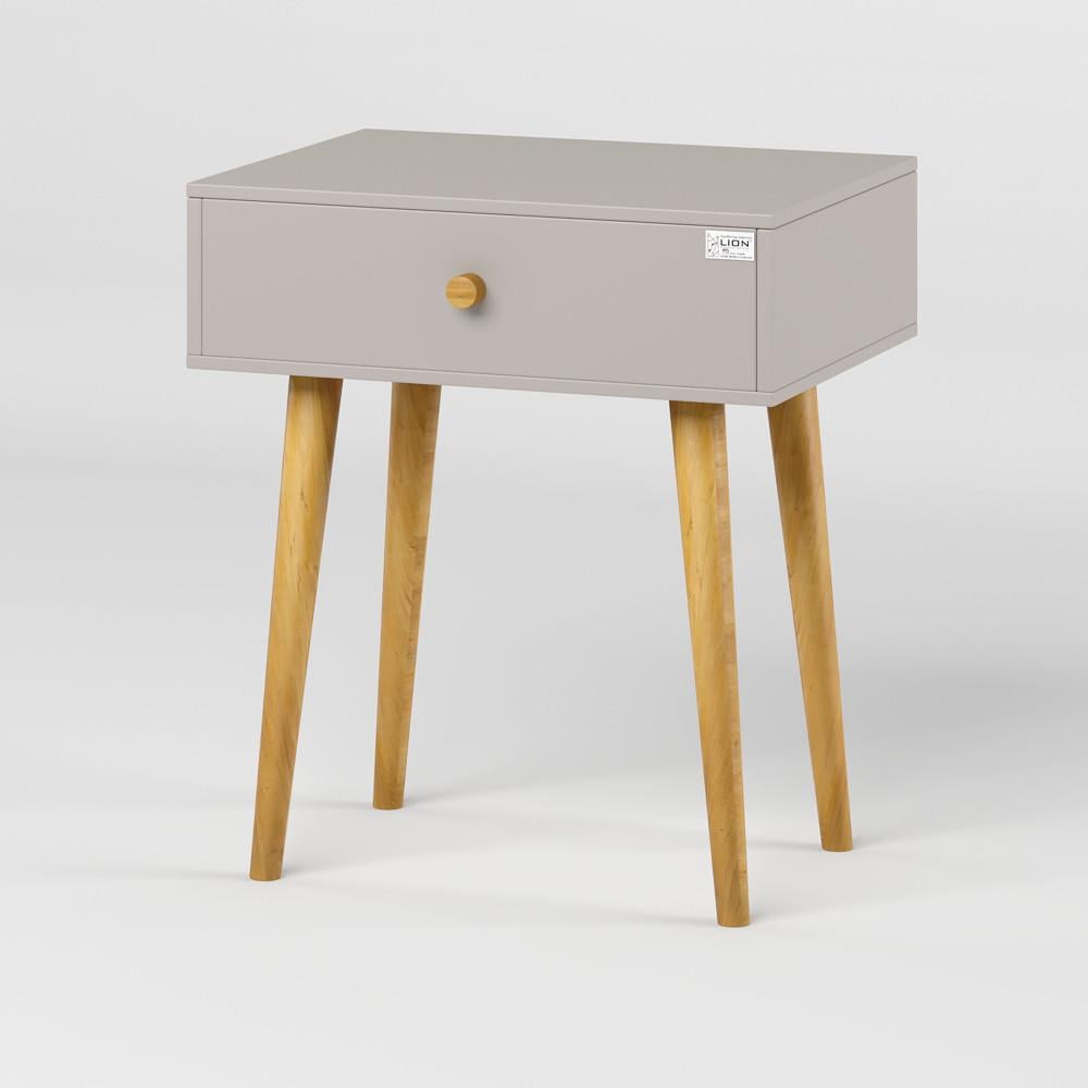 Тумба прикроватная Lion Хьюге-4 Кашемир (Lion-041024)