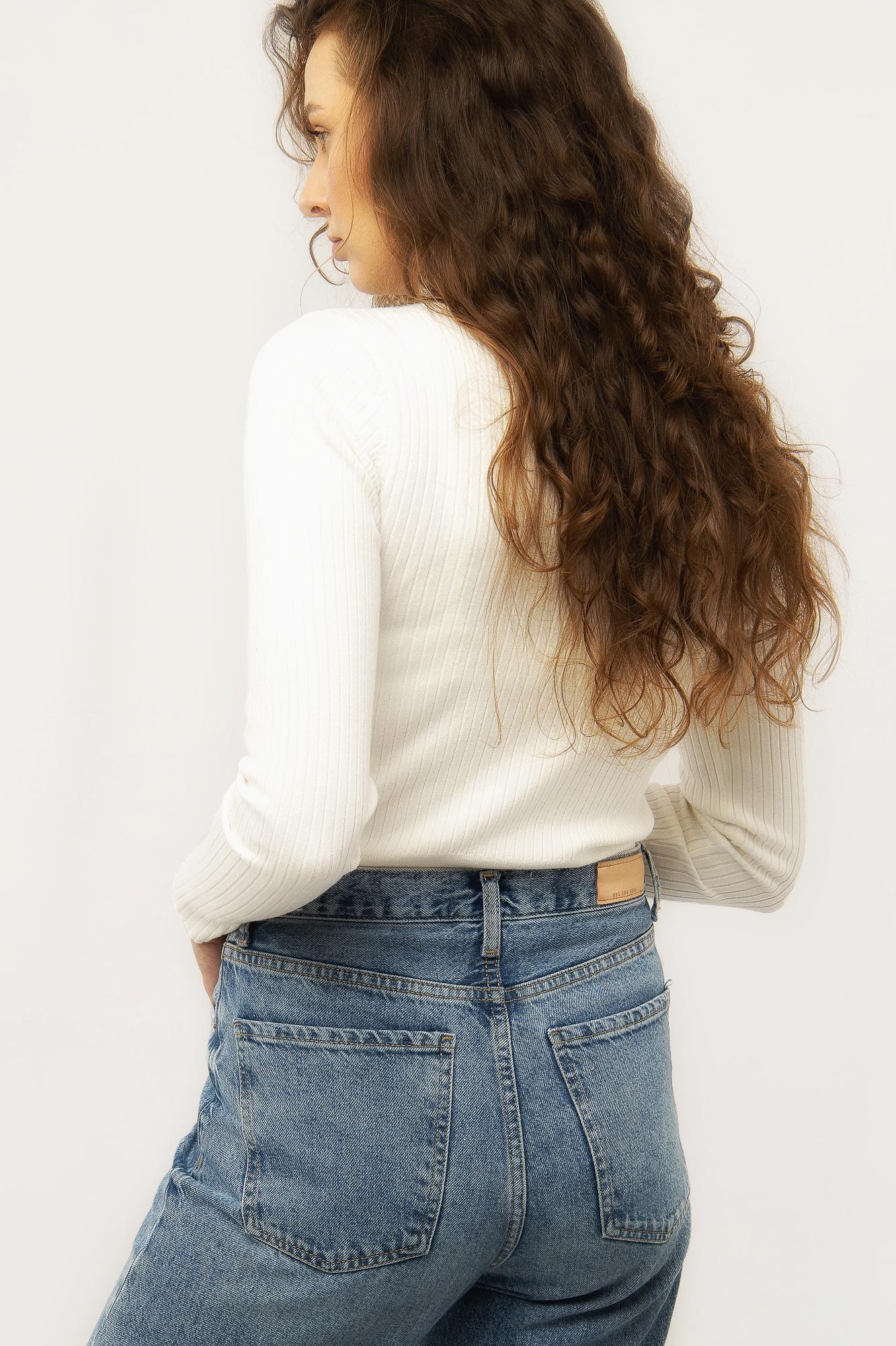 Гольф жіночий з довгим рукавом ЦБ-00233053 р. 48 Білий (SKT000940477) - фото 2 Гольф жіночий з довгим рукавом ЦБ-00233053 р. 48 Білий (SKT000940477) - фото 2