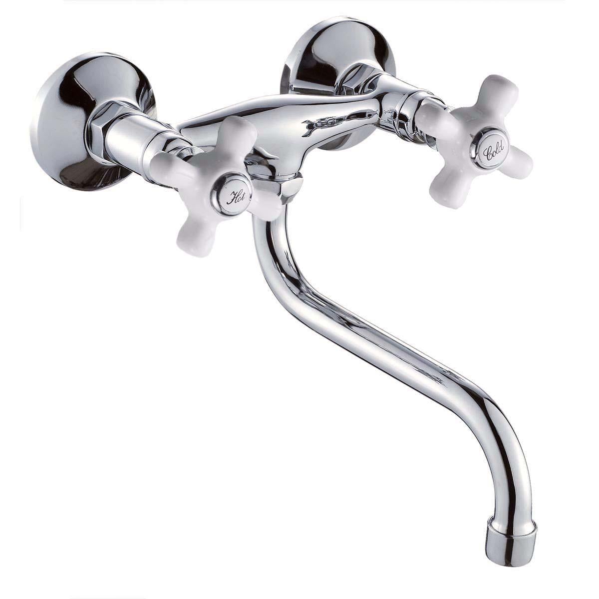 Смеситель для раковины из стены Haiba Odyssey HB0317 (31522995)
