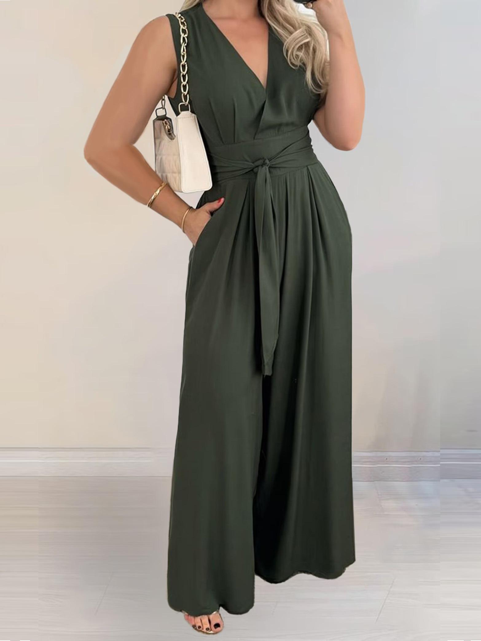 Комбінезон Cupshe Темно-зелений М (CAA13E4A018)