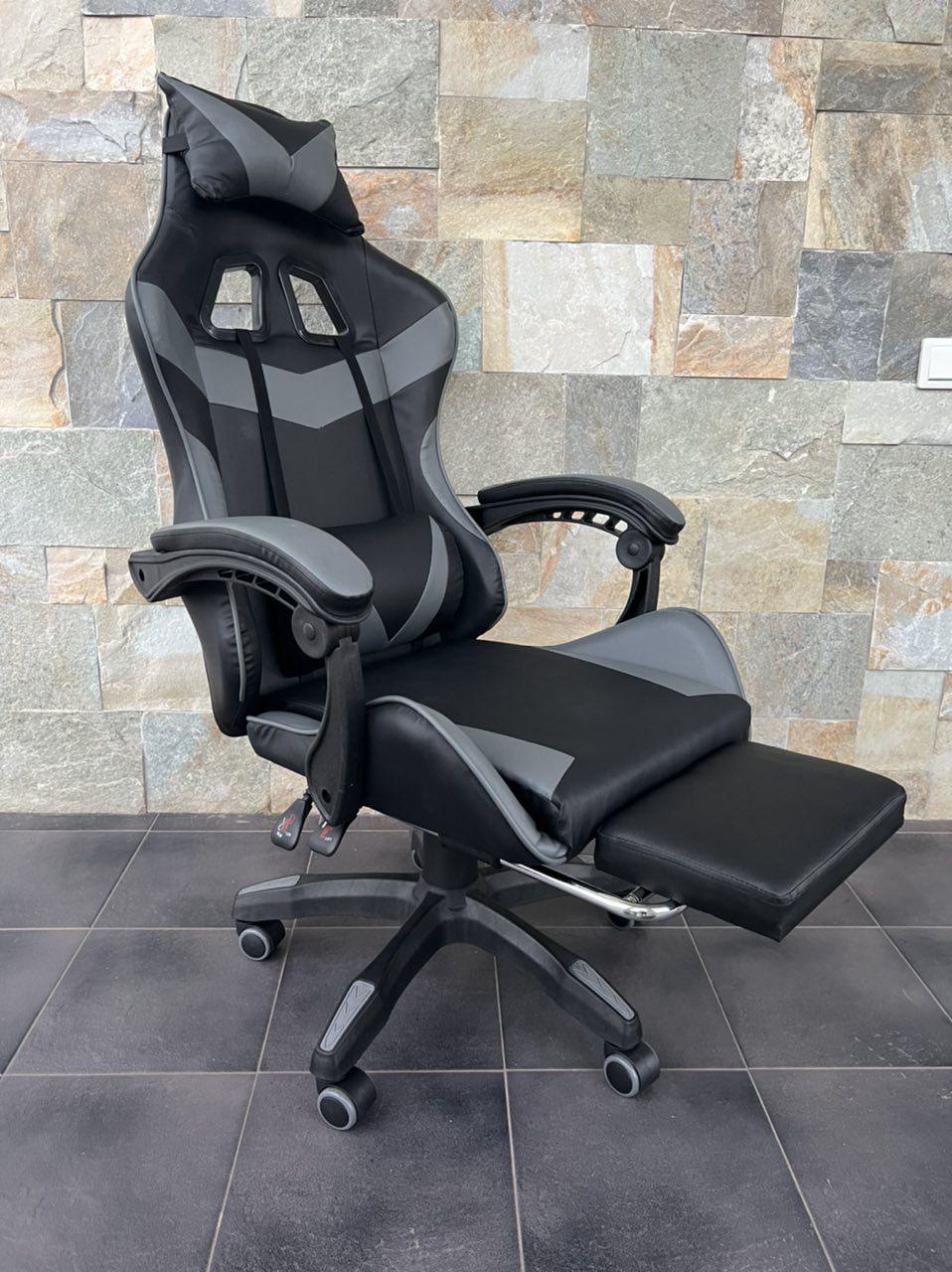 Кресло геймерское Prestige 730 Черно-серый - фото 1 Кресло геймерское Prestige 730 Черно-серый - фото 1