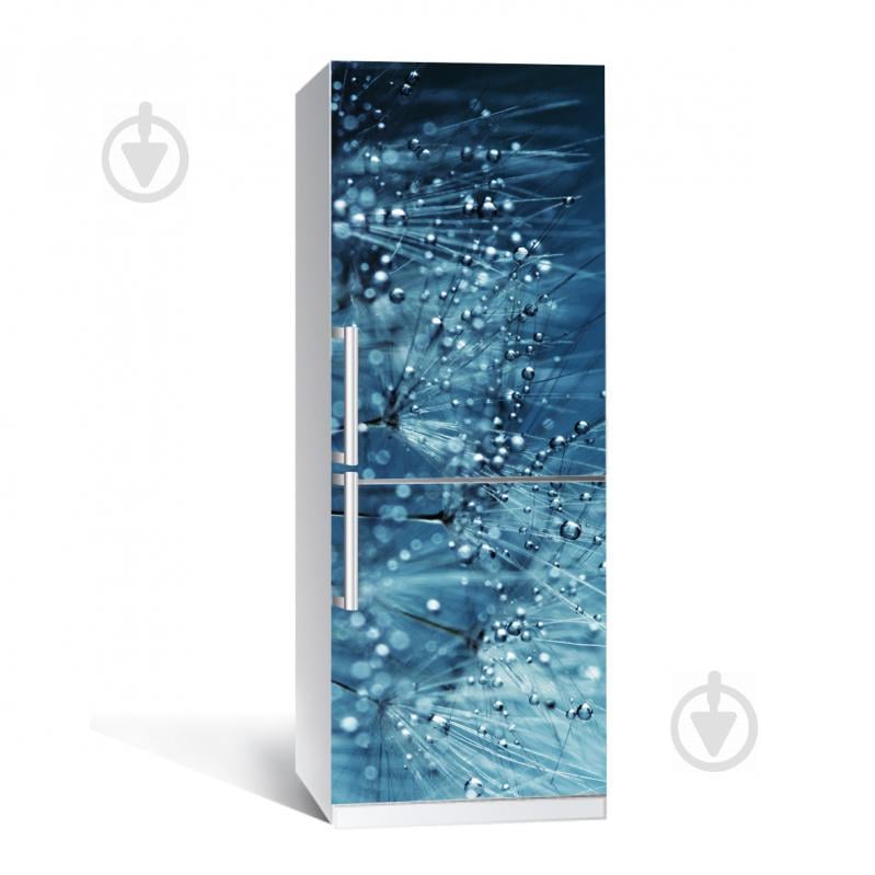 Наклейка на холодильник Zatarga Роса 01 650х2000 мм Синий (z180210)