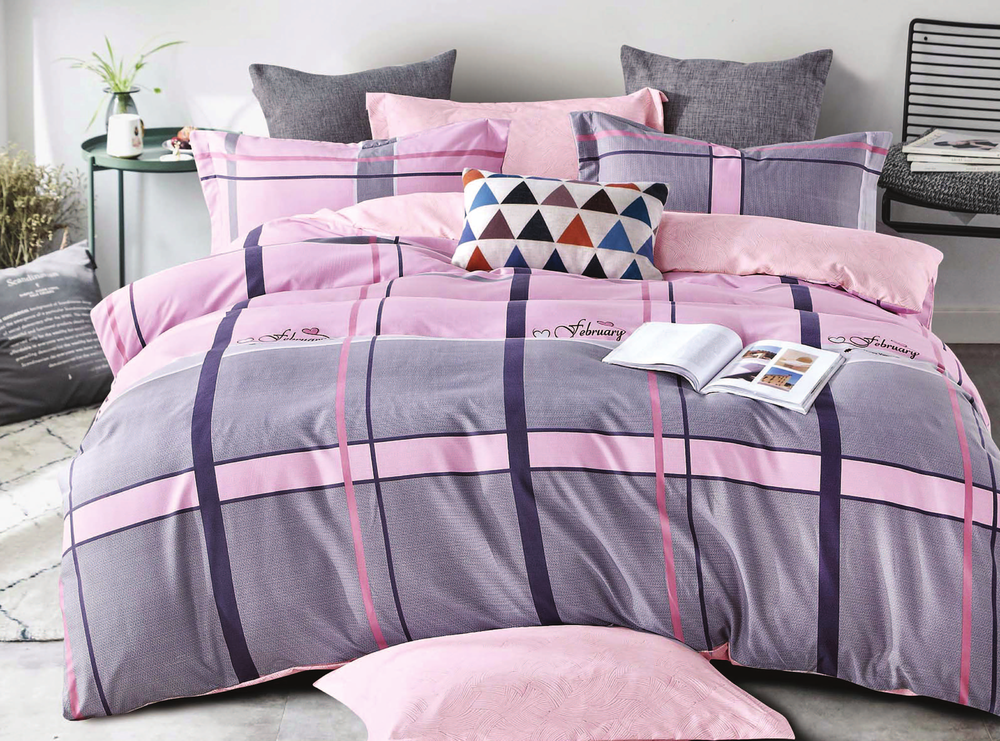 Комплект постельного белья Home comfort двуспальный хлопок 9983201 DV (DR010480)