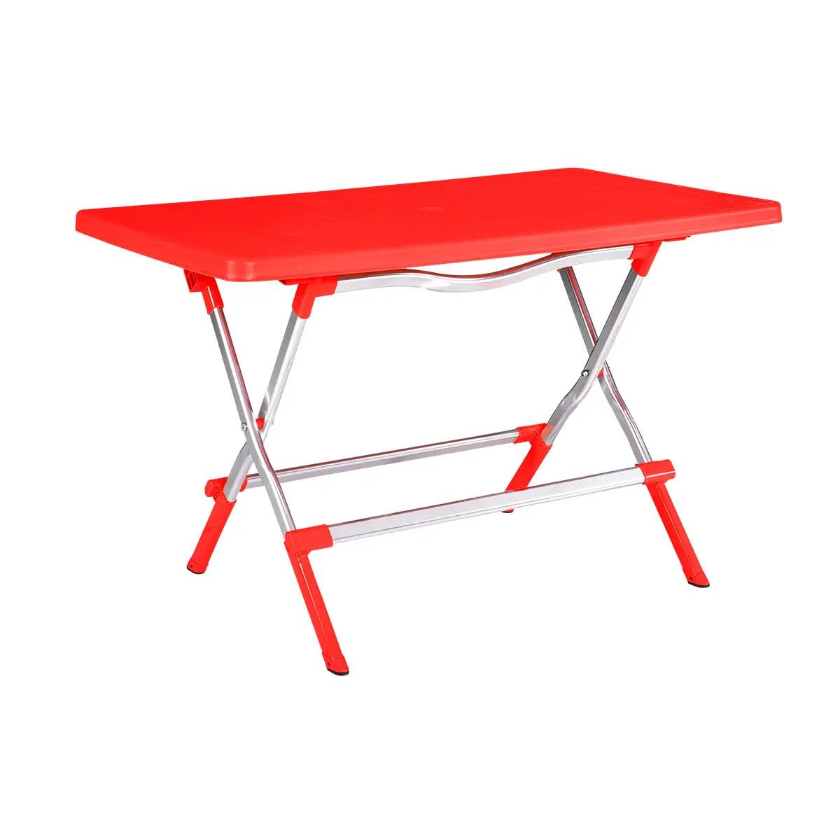 Стол туристический складной Irak Plastik Delta с алюминиевыми ножками (9230474)