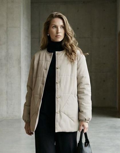 Куртка женская Seventeen XXL-3XL Светло-серый