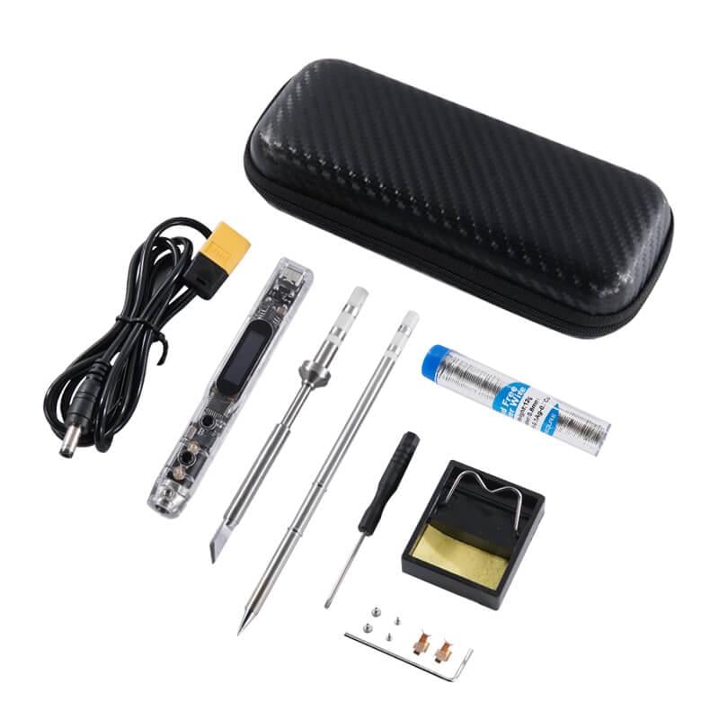 Паяльник SEQURE SI012 Kit совместим с жалами T12/TS поддержка PD3,0/QC2,0/DC12V-25V/3S-6S до 450°C (00-00028833) Паяльник SEQURE SI012 Kit совместим с жалами T12/TS поддержка PD3,0/QC2,0/DC12V-25V/3S-6S до 450°C (00-00028833)
