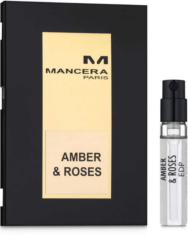 Парфюмированная вода унисекс Mancera Amber & Roses 2 мл пробник (375367)