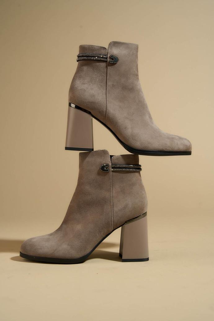 Ботильйони жіночі Fabio Monelli р. 38 Бежевий (178162) - фото 2