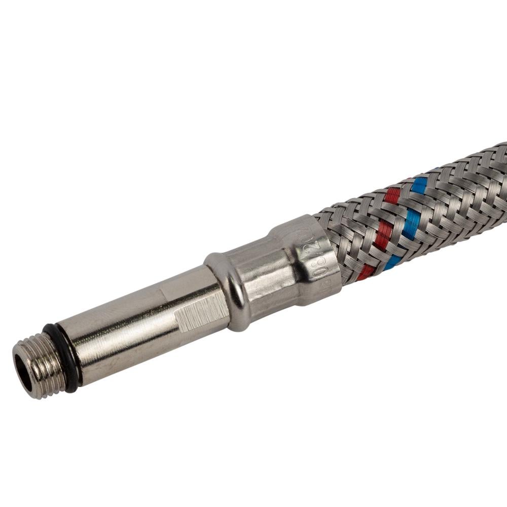 Шланг гнучкий для підключення води Aquatica XA-5405 LONG M10x1/2" ЗВ 50 см (223402) - фото 4 Шланг гнучкий для підключення води Aquatica XA-5405 LONG M10x1/2" ЗВ 50 см (223402) - фото 4