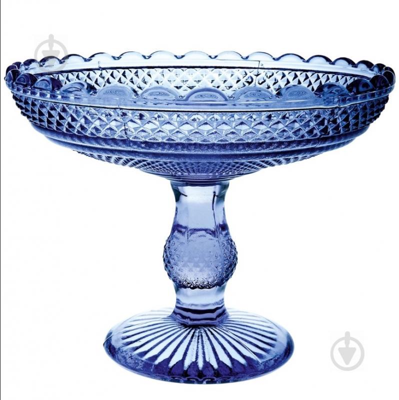 Ваза для фруктів Vista Alegre Atlantis Bicos 18,5x32,5 см Синій (49000096)