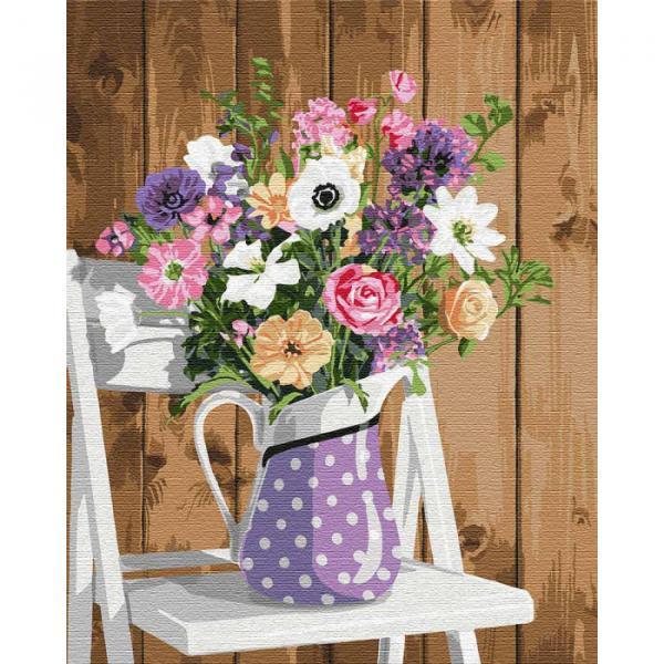 Картина по номерам Идейка Букет лета 40х50 см (КНО3094-mt)