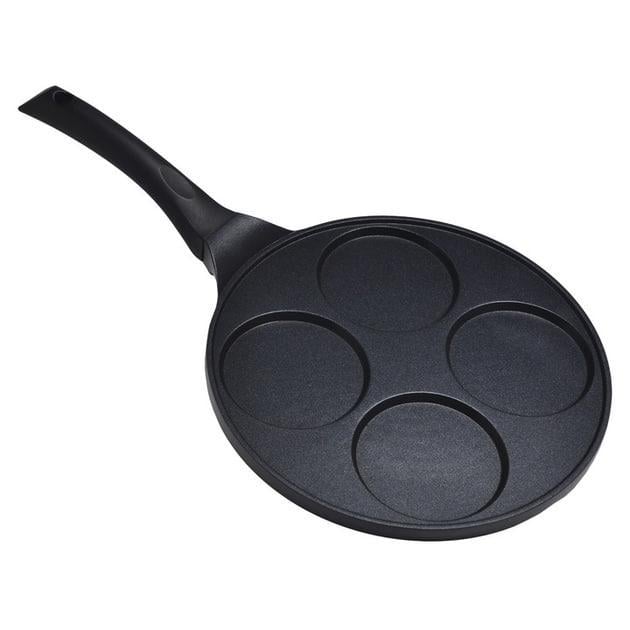 Сковорода для блинов Kamille КМ-4215 порционная 26 см Black marble (2324782718)