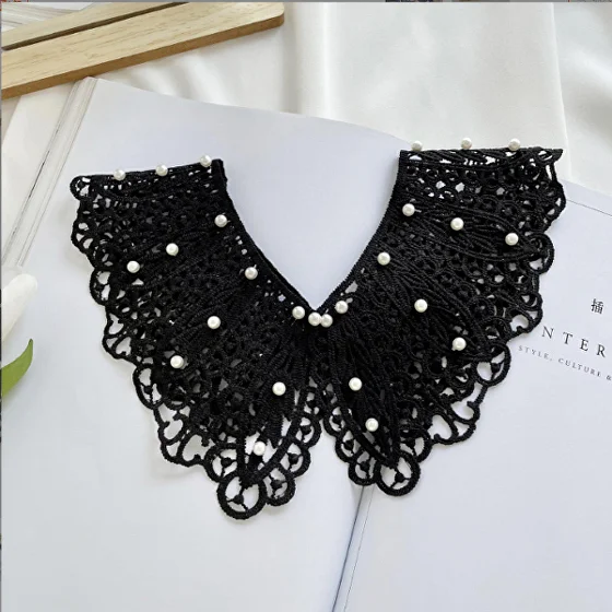 Кружевные воротники на платье/рубашку/блузку Разноцветный (C00910) - фото 6 Кружевные воротники на платье/рубашку/блузку Разноцветный (C00910) - фото 6