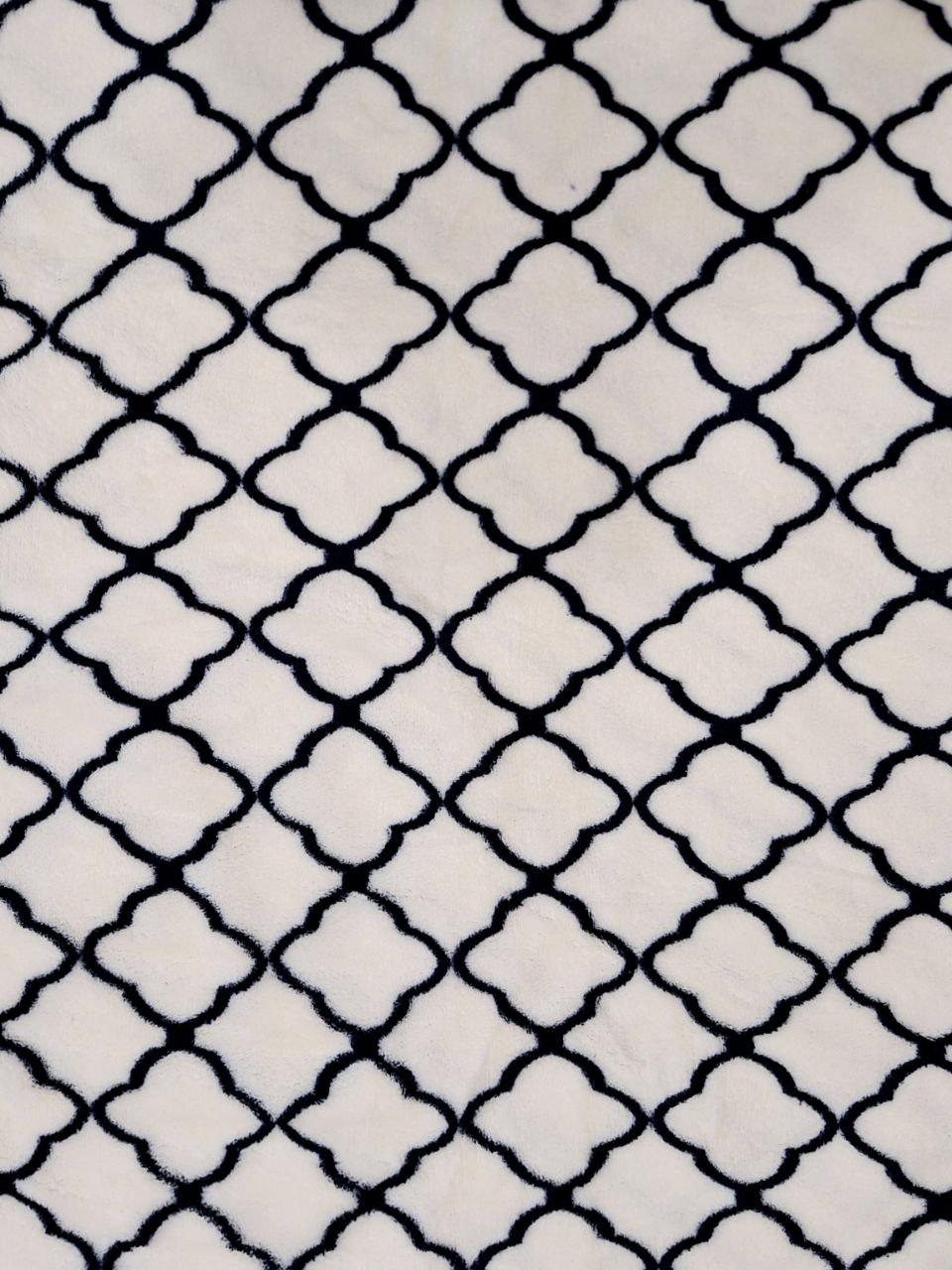 Плед флисовый Livarno Home 150x200 см Оптика (344) - фото 5