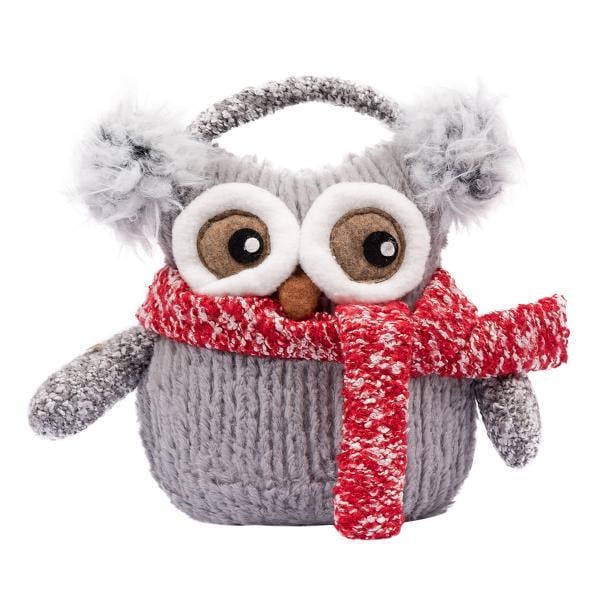 Мягкая игрушка новогодняя Novogod'ko Сова в наушниках 19 см (974007) Мягкая игрушка новогодняя Novogod'ko Сова в наушниках 19 см (974007)