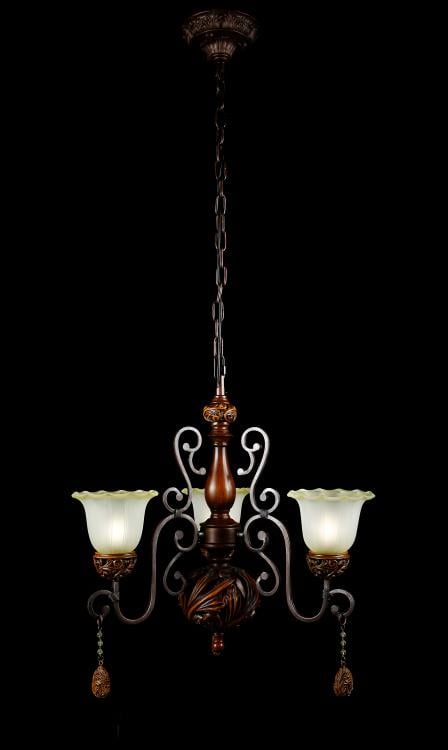 Люстра с плафонами Ray L2228CG/3 W0600 (IR006753)