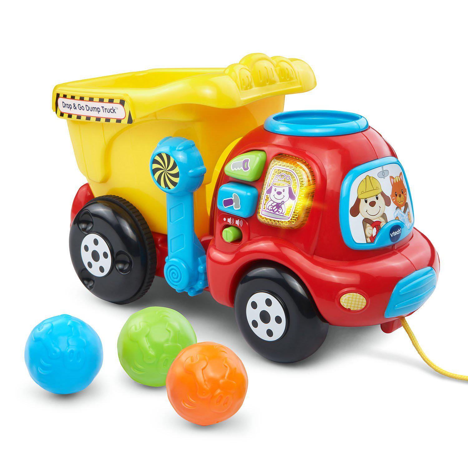 Музыкальный грузовик VTech Drop and Go Dump Truck кидай и считай (80-166500) - фото 7