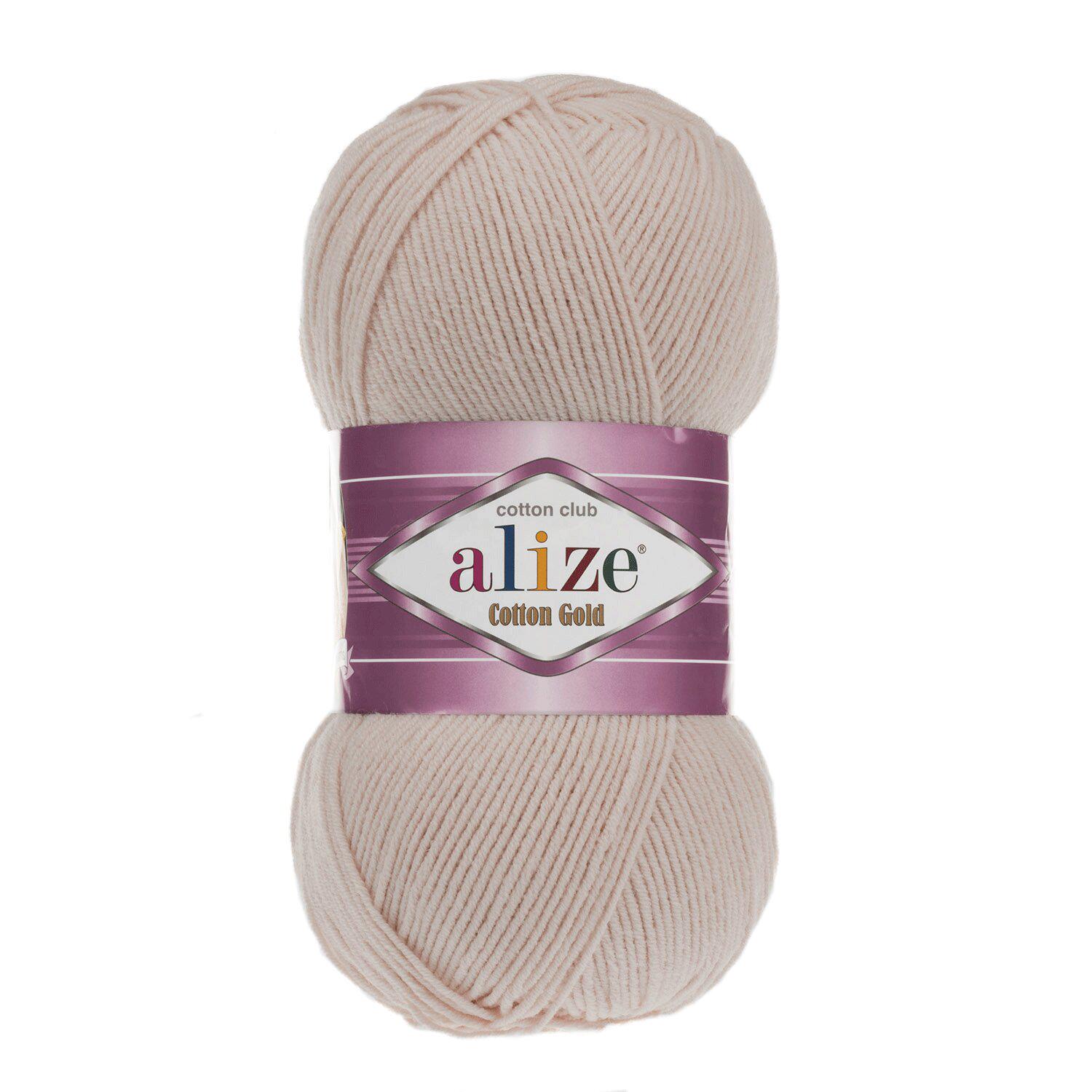 Пряжа Alize Cotton Gold 959 Молочный (6442)