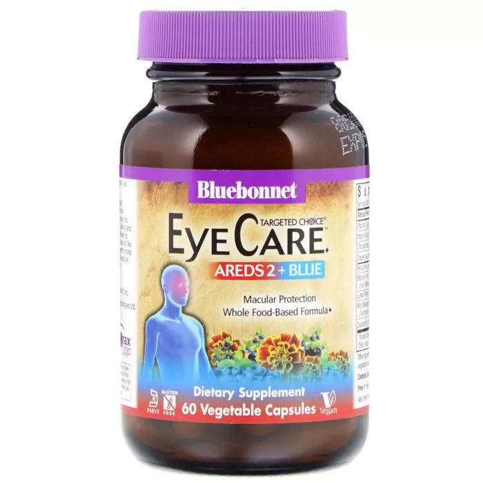 Комплекс для глаз Bluebonnet Nutrition EyeCare Targeted Choice 60 растительных капсул (BLB2032)