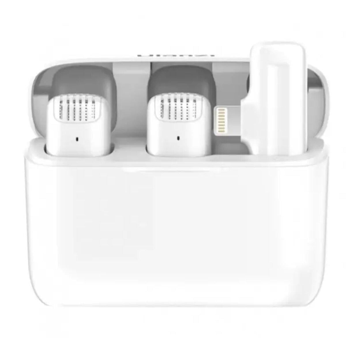Микрофонная система беспроводная Ulanzi Vijim J12 800 mAh/20m White (UV-3097)