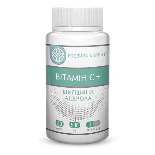 Витамин Рослина Карпат С+ 60 капсул
