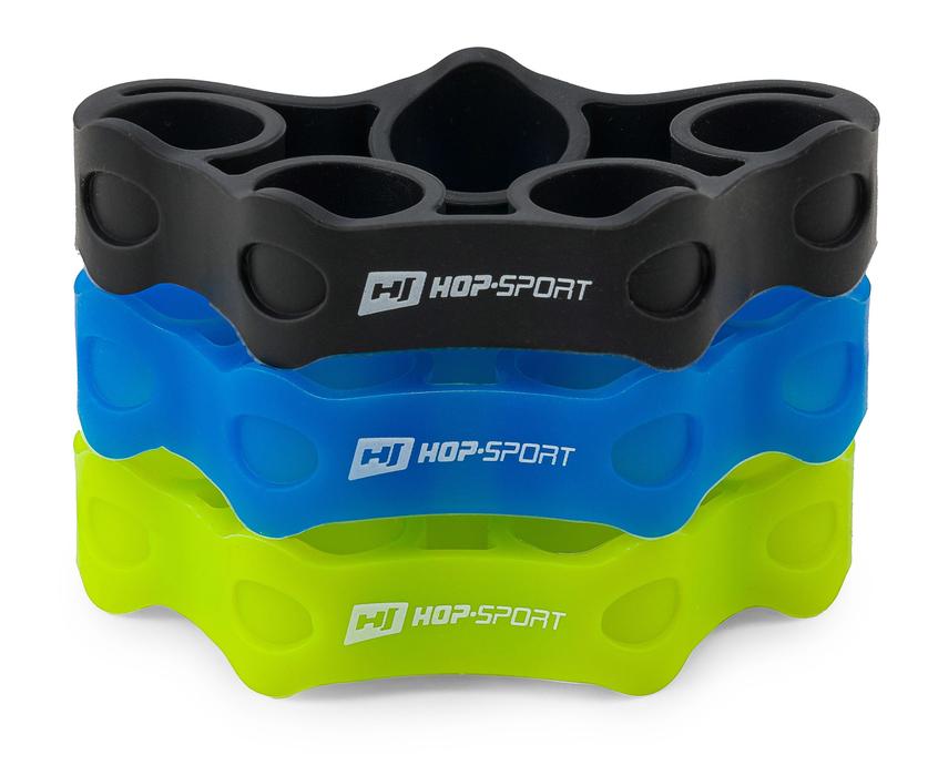 Набор эспандеров Hop-Sport HS-L003FT для тренировки пальцев рук размер L