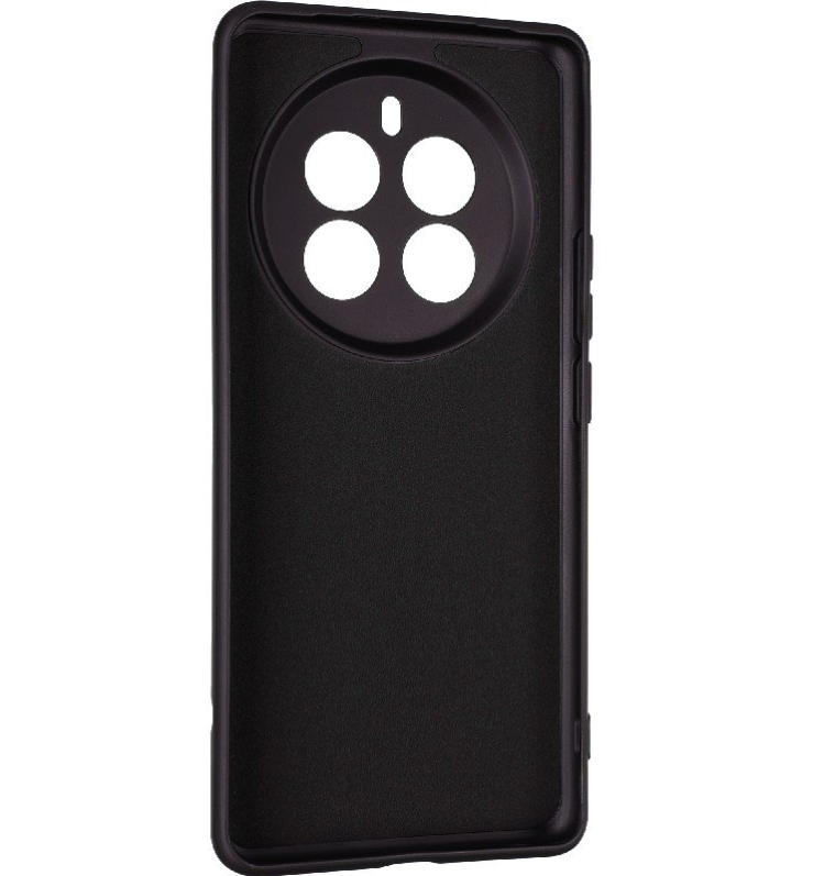 Чехол Full Soft Case for Realme 12 Pro 5G Black - фото 4
