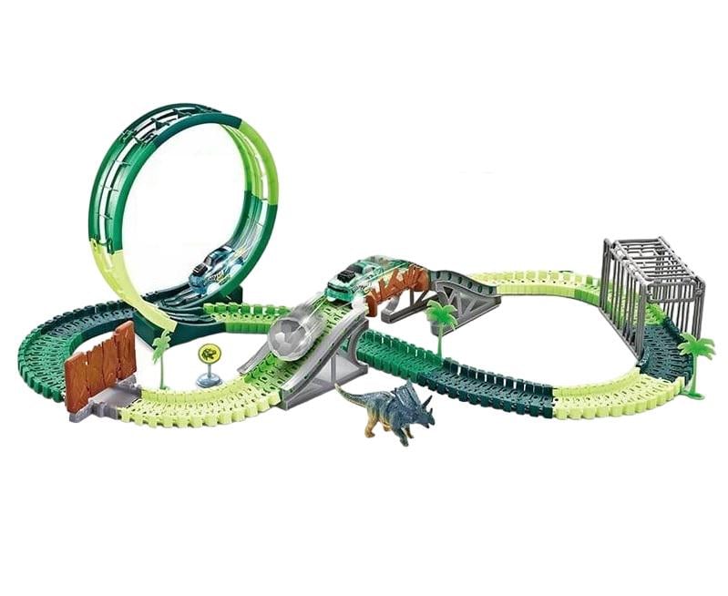 Трек автомобильный RC Toys 175 элементов Green (140229)