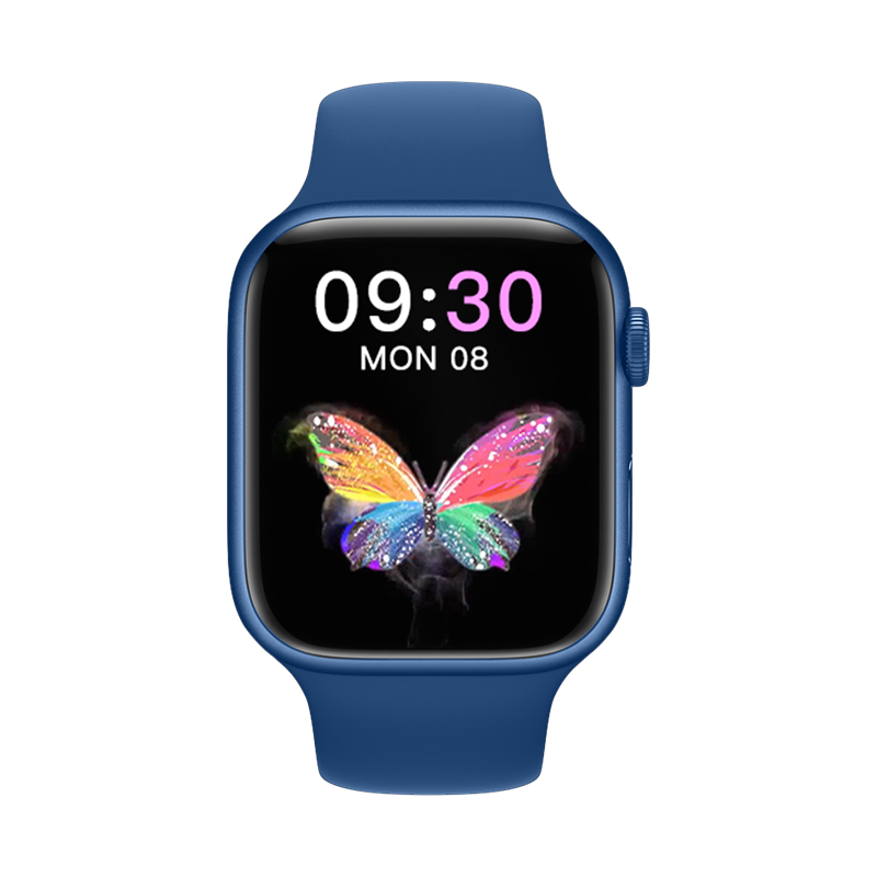 Умные часы Smart Watch HW68 mini Blue - фото 2