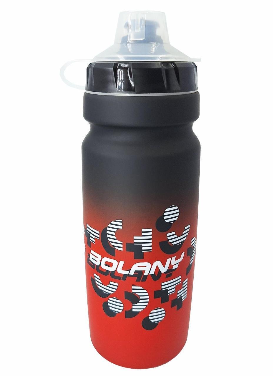 Фляга велосипедна BOLANY КТ363 750 мл Чорно-червоний матовий (G0001635)