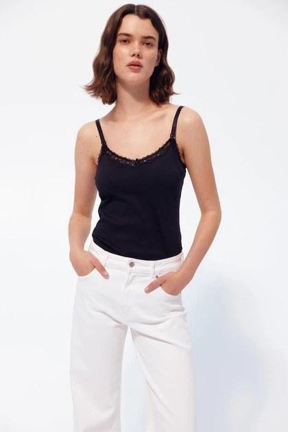 Майка H&M 1283812 M Черный