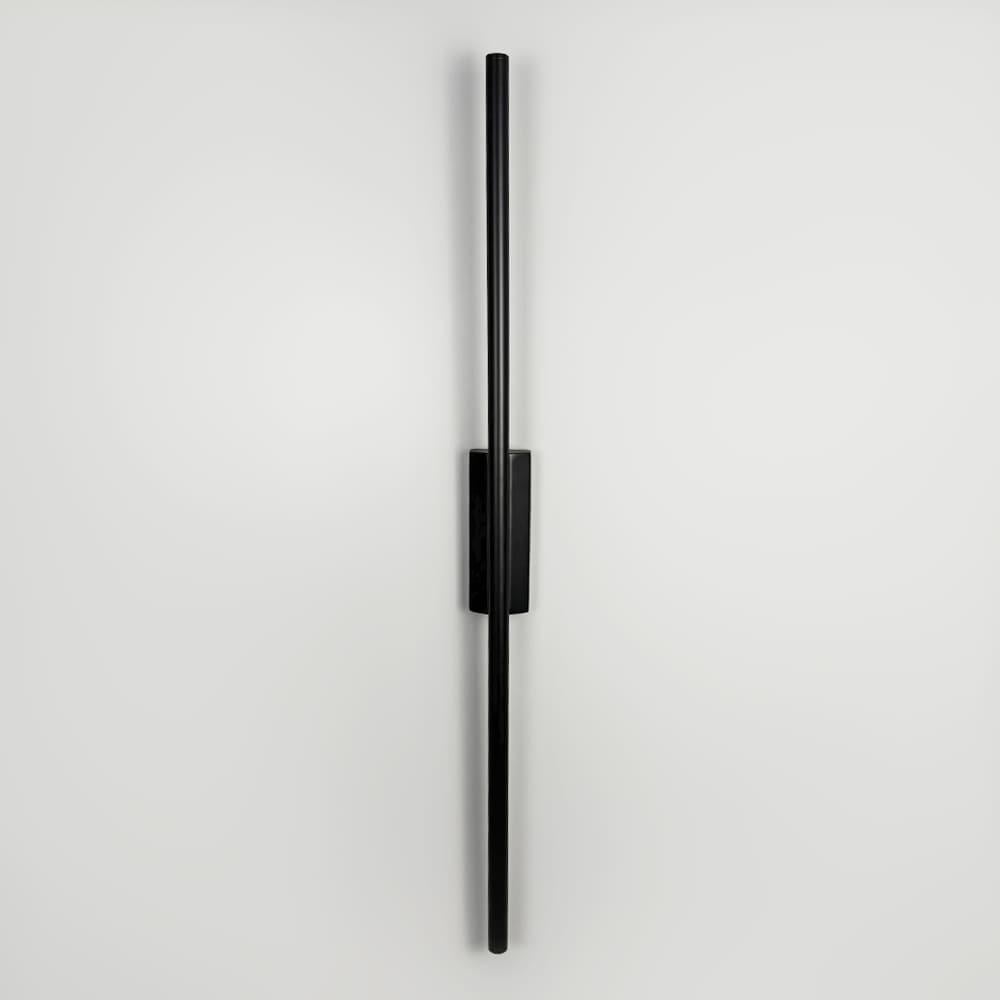 Светильник минималистичный настенный в корпусе металл 80 см Черный (C20/800 BK) - фото 2