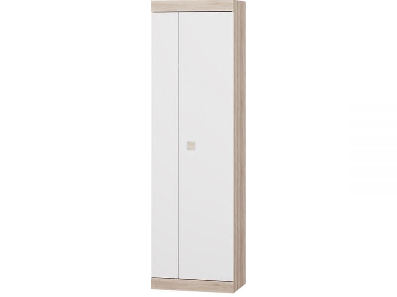 Шкаф распашной Эверест Соната-600 Дуб Сонома/Белый (DTM-2307)