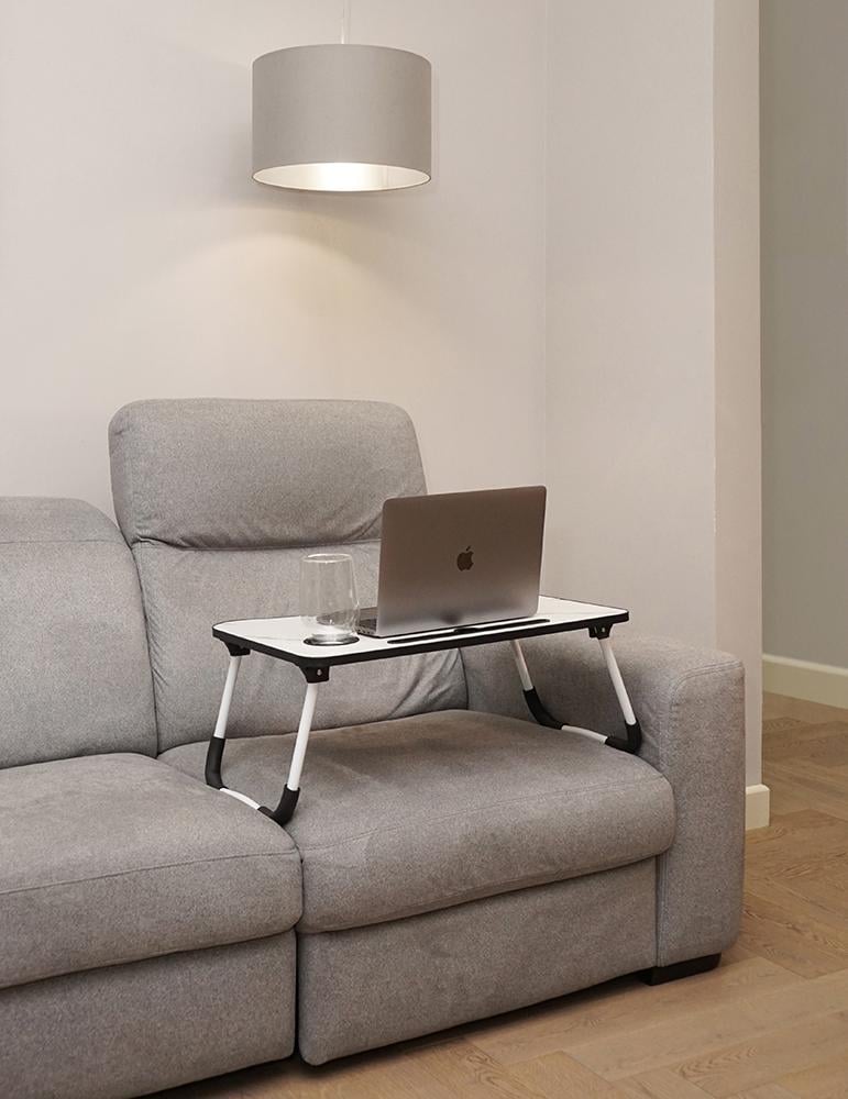 Столик для ноутбука Fabrika Marble White - фото 9