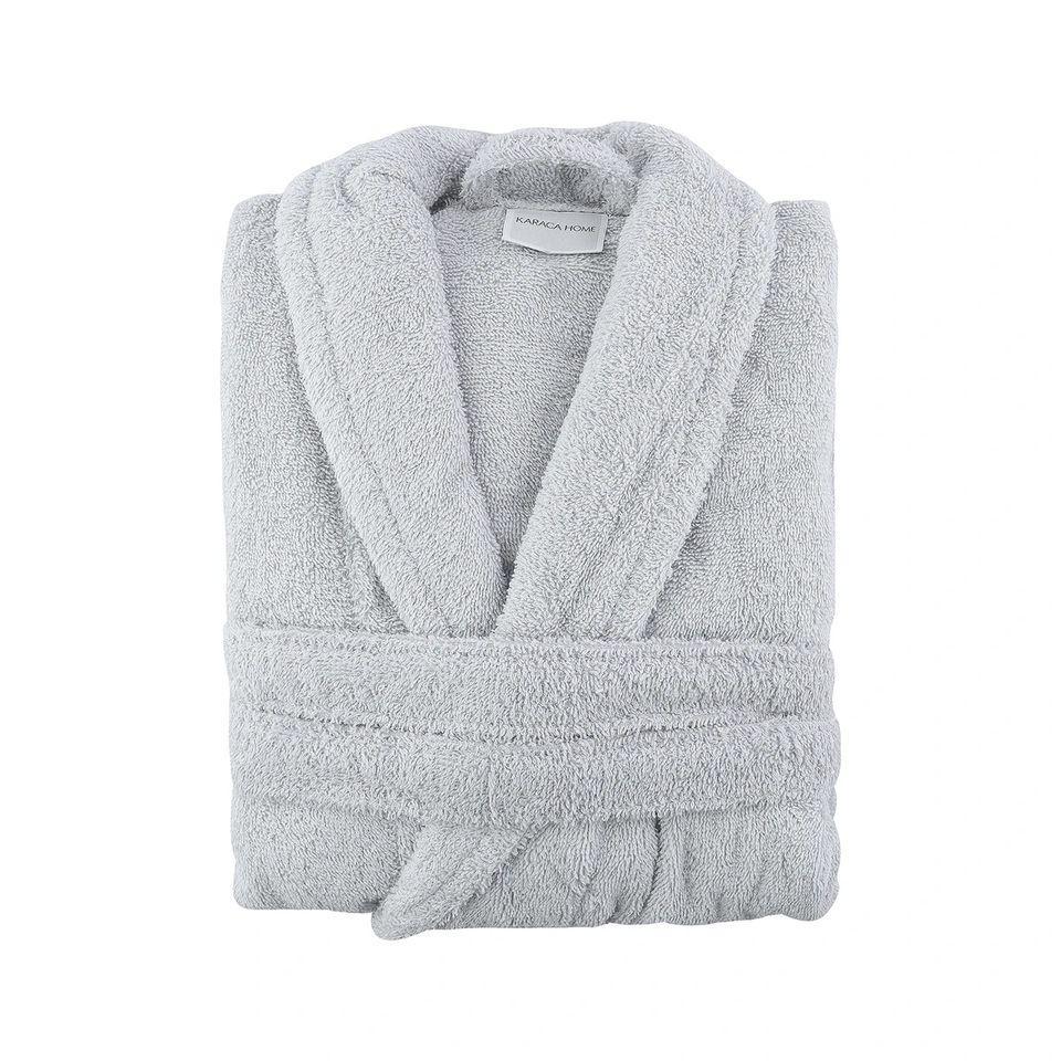 Халат махровый Karaca Home Back To Basic a.mavi L/XL Светло-голубой (svt-2000022285346)