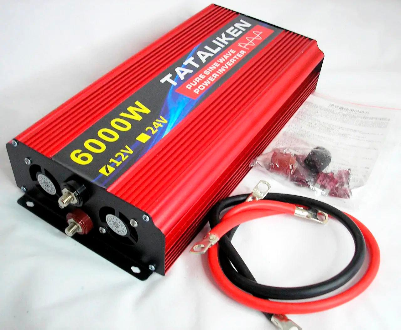 Перетворювач напруги Tataliken 6000W 12V на 220V з чистим синусом (2303700559) - фото 2 Перетворювач напруги Tataliken 6000W 12V на 220V з чистим синусом (2303700559) - фото 2