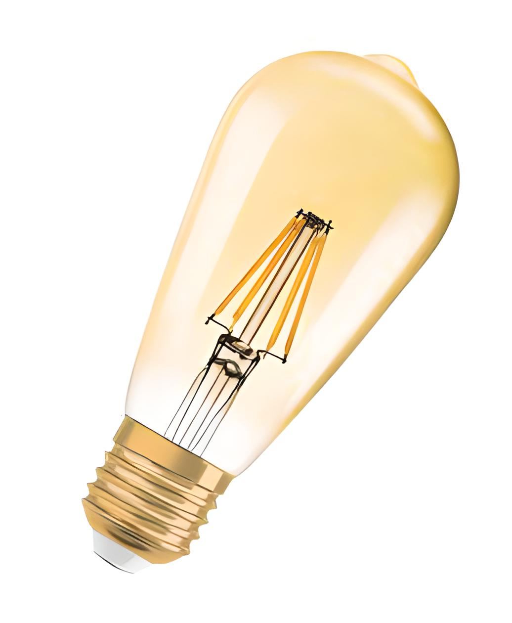 Лампа светодиодная Osram Vintage 1906 4W 230 V 410 lm 2400K E27 филаментная (4052899962095)