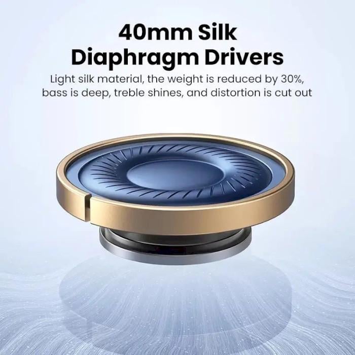 Гарнітура UGREEN HP106 HiTune Max 3 Hybrid ANC Black (90422) - фото 4 Гарнітура UGREEN HP106 HiTune Max 3 Hybrid ANC Black (90422) - фото 4