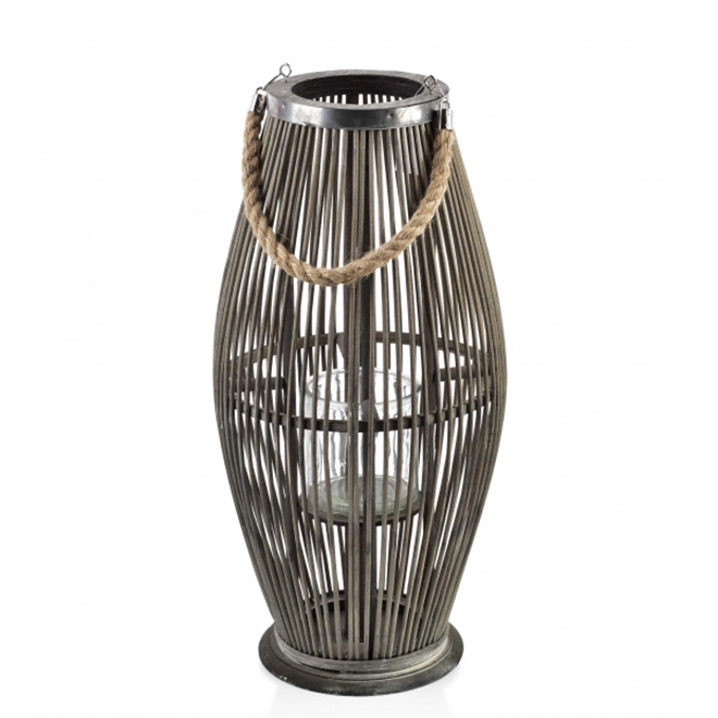 Підсвічник-ліхтар з ручкою LUCIE HTO8446 58 см (35629) Підсвічник-ліхтар з ручкою LUCIE HTO8446 58 см (35629)