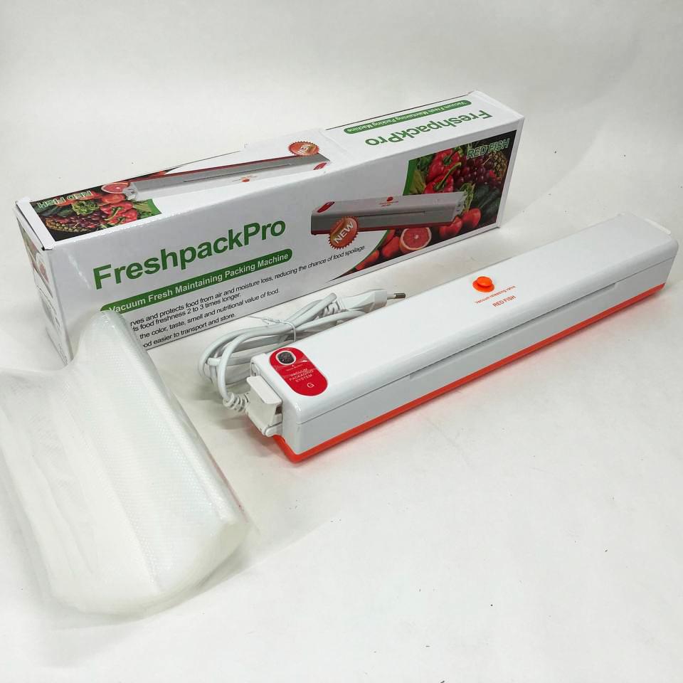 Вакууматор Freshpack Pro Оранжевый - фото 10 Вакууматор Freshpack Pro Оранжевый - фото 10