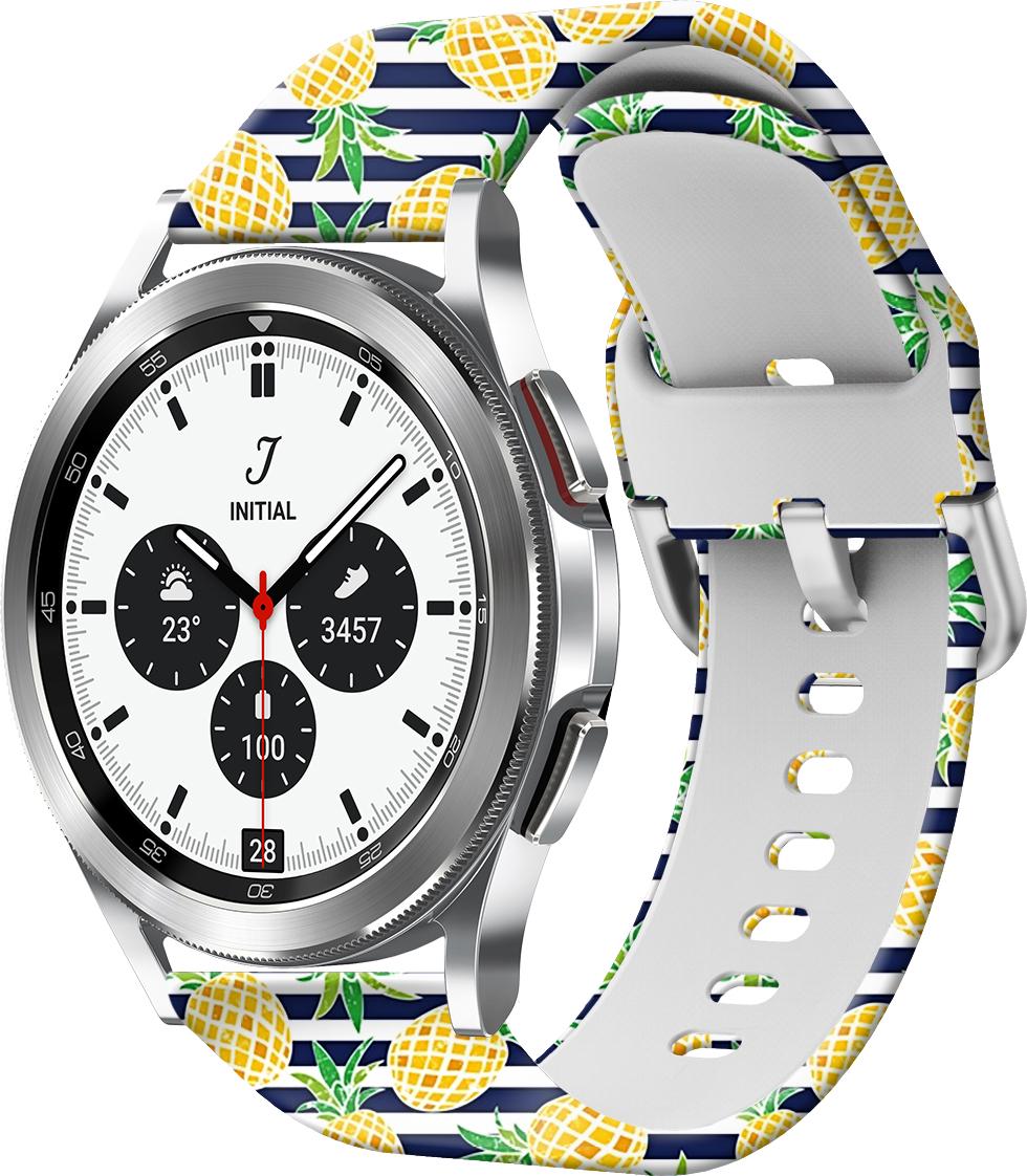 Ремінець Colorful для Galaxy Watch 4 Classic 42 мм Pineapple (28394)