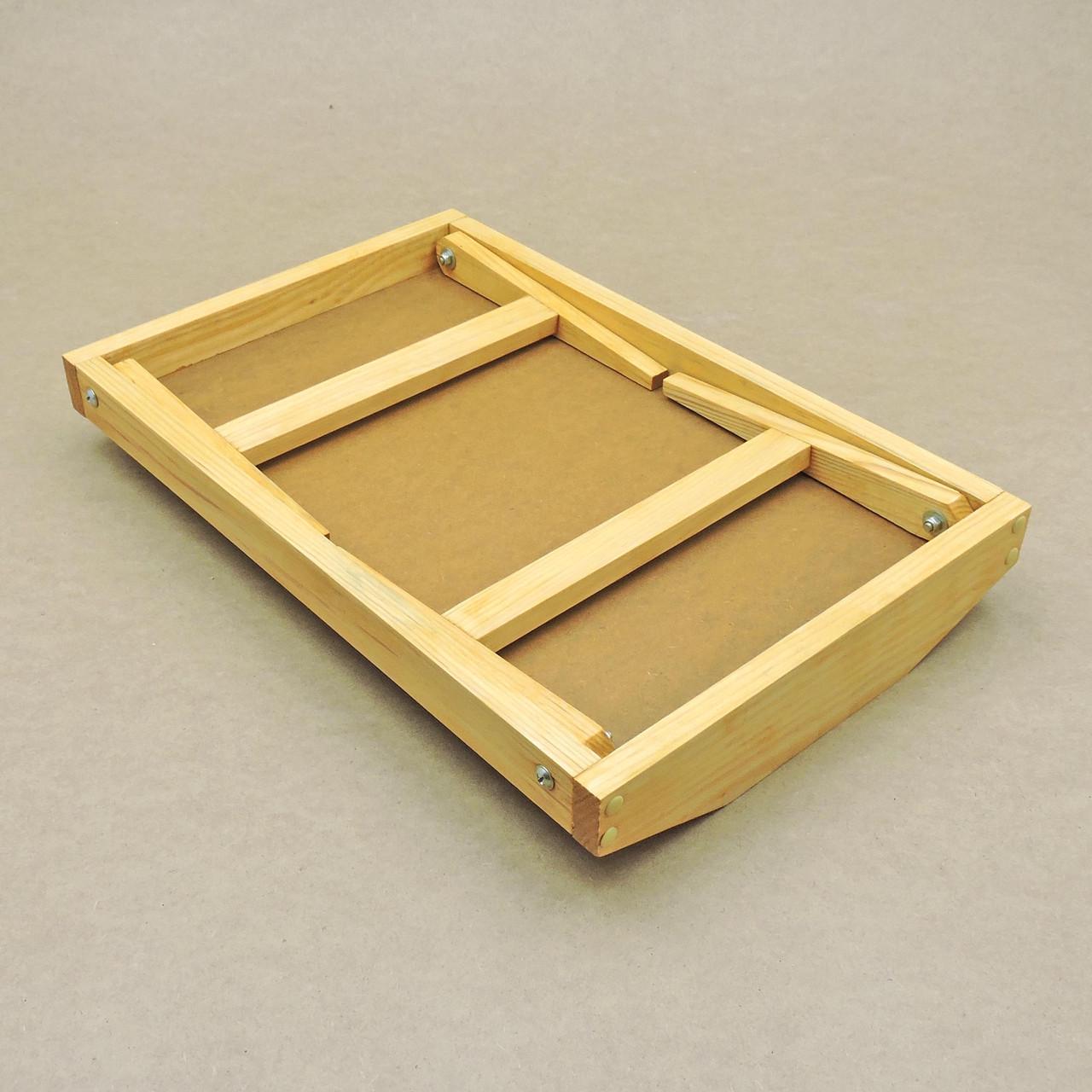 Столик-піднос для сніданку з дерева Колорадо Каррі (СТП-001603) - фото 4 Столик-піднос для сніданку з дерева Колорадо Каррі (СТП-001603) - фото 4