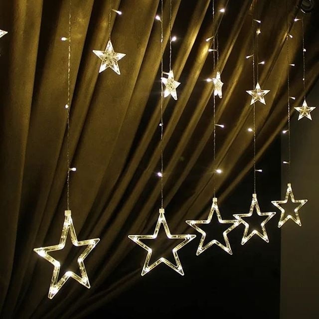 Гірлянда світлодіодна Ltl Зорепад 138 led 2,5 м завіса теплий Білий