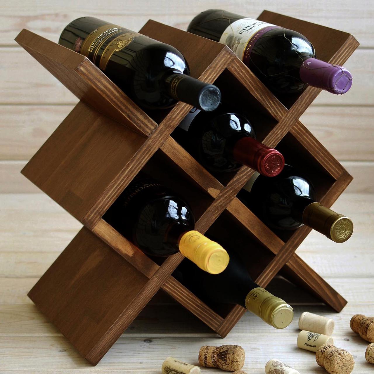 Полка для вина настольная Вестон Латте (Впс-014616)