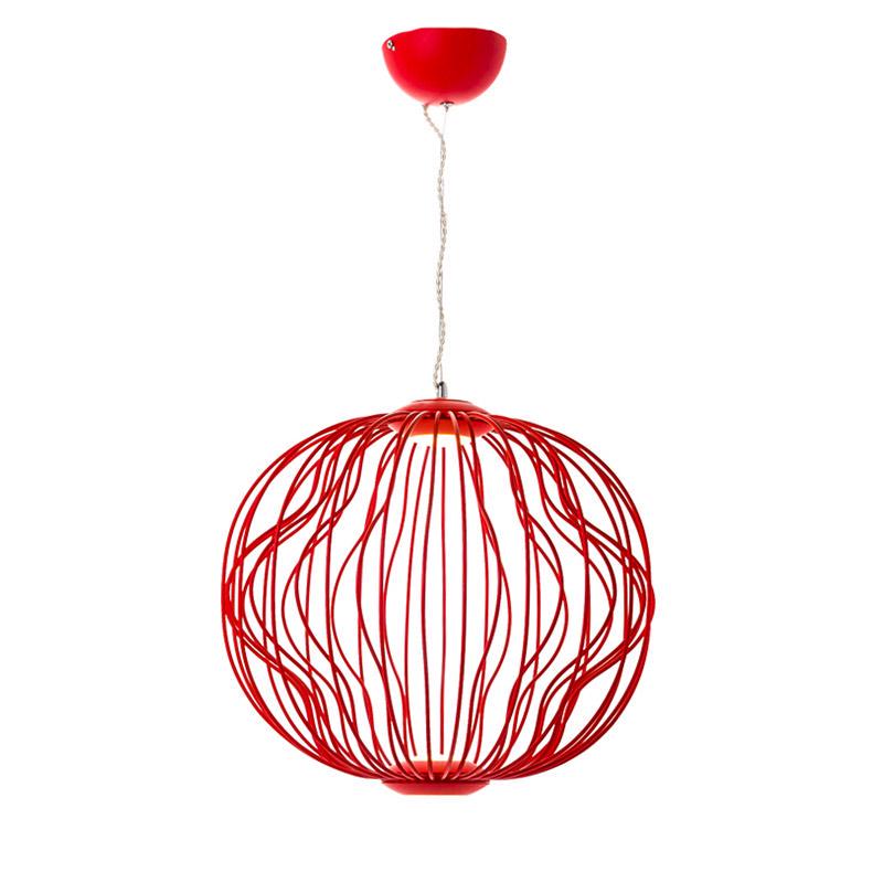 Люстра Light House ES-15846/BR подвесная LED Красный (9545)