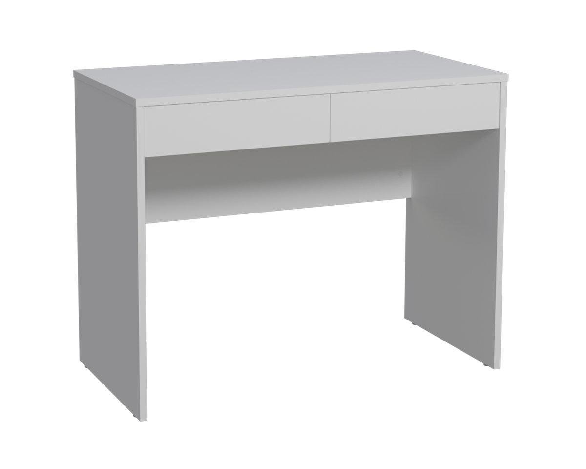Стіл письмовий/комп'ютерний Intarsio YOUNG 100х50 см Білий (YOUNG_B) - фото 1 Стіл письмовий/комп'ютерний Intarsio YOUNG 100х50 см Білий (YOUNG_B) - фото 1