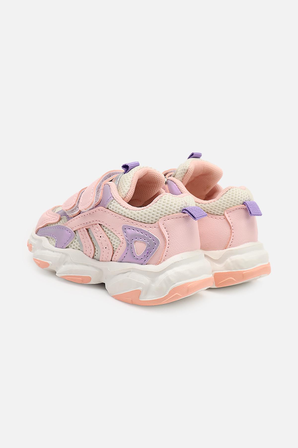 Кросівки для дівчинки ЦБ-00273873 на плоскій підошві р. 21 Рожевий (SKT001056629) - фото 5